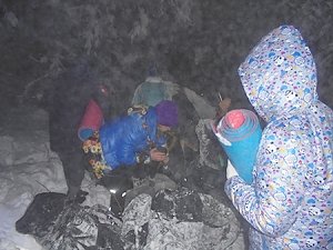 Спасатели эвакуировали пятерых туристов, замерзавших в районе Большого каньона