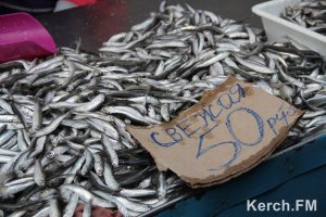 В Керчи ветслужба сняла с реализации 34 кг рыбы