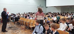 Госавтоинспекция сделала познавательное мероприятие для школьников «Дорожная грамота»