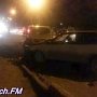 В Керчи произошло лобовое столкновение двух авто