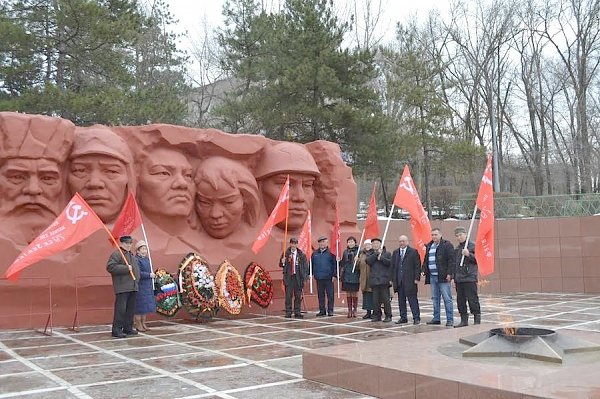 Республика Калмыкия. К 99-й годовщине Красной Армии