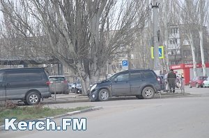 В Керчи около автовокзала произошло две аварии