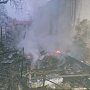 Крымские спасатели отстояли от огня жилой дом