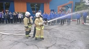 Пожарные соревнования в Артеке