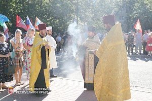 В столице Крыма отпраздновали 87-ю годовщину ВДВ