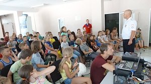 В севастопольском детском оздоровительном лагере «Радость» прошёл «День безопасности дорожного движения»