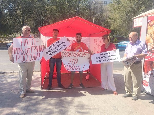 В Волгограде состоялась серия пикетов, приуроченных ко Всероссийской акции протеста
