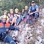 Спасатели помогли туристам возле водопада Су-Учхан и на плато Ай-Петри