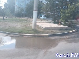 В Керчи произошло ещё три порыва водовода