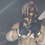 На пожаре в Саках эвакуировано 12 человек