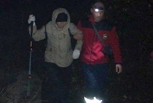 В понедельник крымские спасатели помогли 7 заблудившимся туристам