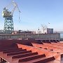 На Севморзаводе заложен плавучий кран грузоподъемностью 400 тонн