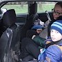 Севастопольские автоинспекторы проверяют безопасность детей-пассажиров во время поездок в автотранспорте