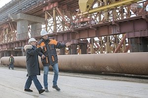 Возведение железной дороги по Крымскому мосту выйдет на пиковую мощность в 2018 году