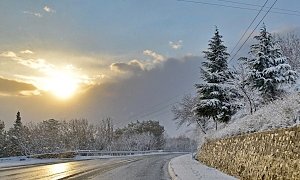 Во вторник в Крыму до 5 градусов мороза, снег