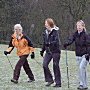 Какая техника считается наиболее правильной во время занятий скандинавской ходьбой?