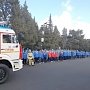 Спасатели провели занятия по противопожарной безопасности в «Артеке»