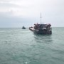 Тонущий молдавский сухогруз спасают у берегов Крыма