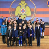 Музей пожарной охраны встречает своих юных гостей из «Школы №33»