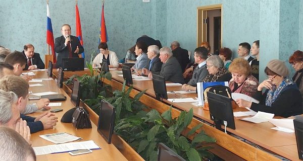 Н.Н. Иванов провел заседание Координационного совета Блока патриотических сил Курской области