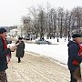 Ивановская область. Кинешемские коммунисты проводят активную уличную агитацию за П.Н. Грудинина