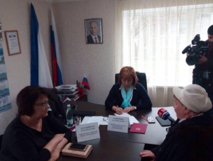 Власти Крыма провели выездной приём в Белогорском районе