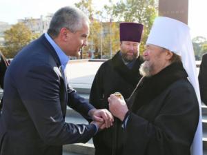 Сергей Аксёнов поздравил митрополита Симферопольского с днём тезоименитства