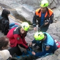 В горах Крыма спасено три человека