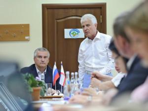 Аксёнов: необходимо восстановить региональные подразделения предприятия «Вода Крыма», которые будут выполнять работу без подрядчиков