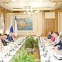 В крымском парламенте прошла встреча с делегацией Ассоциации «Совет муниципальных образований Приморского края»