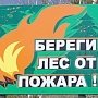 В Республике Крым продлен запрет на посещение лесов