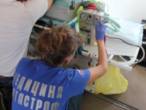 Спецборт МЧС доставил тяжелобольного младенца из Крыма в Санкт — Петербург