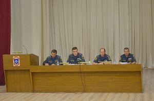 в основном управлении МЧС России по городу Севастополю подвели итоги деятельности за первое полугодие
