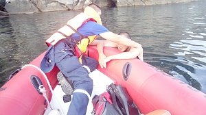 Спасатели эвакуировали трёх туристов с труднодоступного каменного берега горы Аю-Даг