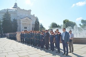 На Историческом бульваре прошло празднование 143-ей годовщины пожарной охраны Севастополя и 126-летие добровольной пожарной охраны России