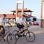 Покой граждан Феодосии в ночное время охраняют полицейские на велосипедах