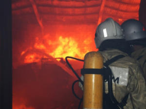 Ожоги получил хозяин сгоревшего дома в Красногвардейском районе