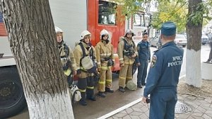 В г. Феодосия проведены пожарно-тактические учения