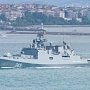 Фрегат Черноморского флота «Адмирал Григорович» прошёл черноморские проливы и зашёл в Чёрное море