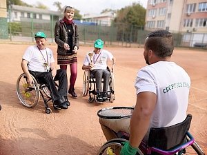 Спорт без границ: в столице Крыма прошёл турнир по теннису на колясках
