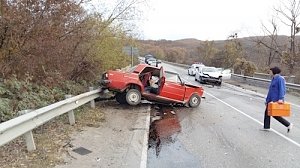 Два человека пострадали в результате ДТП на трассе Симферополь – Феодосия