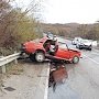 Два человека пострадали в результате ДТП на трассе Симферополь – Феодосия