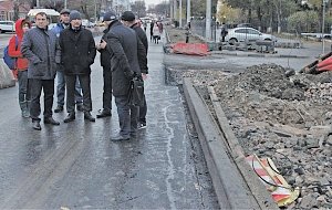 Дорожные работы в Симферополе должны быть завершены до 20 декабря