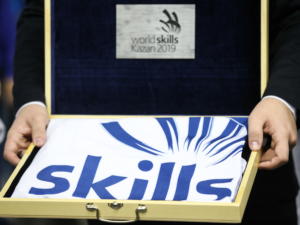 В Крым прибыл флаг международного движения WorldSkills