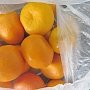В Крым пробовали незаконно провезти мандарины