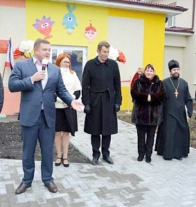 Детский сад «Якорёк» открылся в Новоозёрном