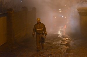 В Севастополе спасателями ликвидирован пожар в Гагаринском районе
