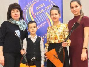 Юные балалаечники из Феодосии стали лауреатами конкурса в Ростове-на-Дону