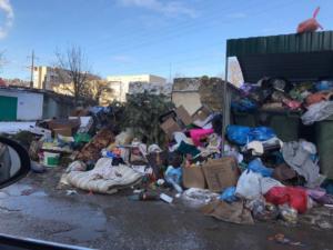В столице Крыма есть мусорные площадки, попасть к которым можно только «преодолев 50 метров качественной жижи», — Маленко