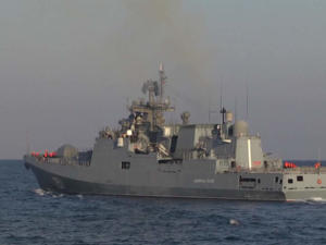 Фрегат Черноморского флота «Адмирал Эссен» взял курс на Средиземное море